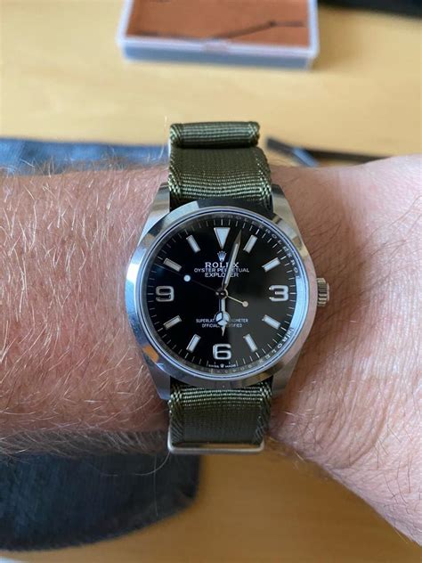 rolex explorer nato - Rolex NATO explorer 2021.